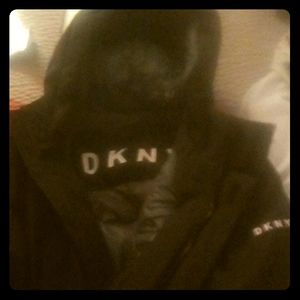 DKNY parka XL Black